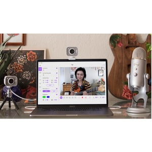 Logitech StreamCam Webcam - 60 fps - White - USB 3.1 - 1920 x 1080 Video - Auto-focus - Microphone - Computer, Notebook