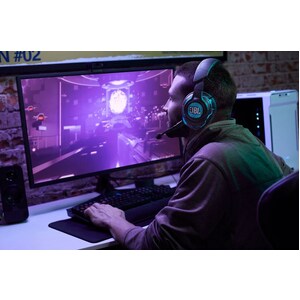 JBL Quantum One Wired Over-the-head Stereo Gaming Headset - Black - Binaural - Circumaural - Noise Reduction Microphone - 