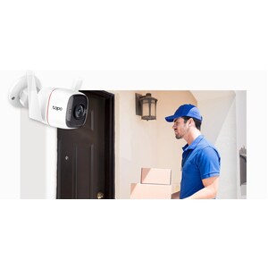 Cámara de red Tapo TAPO C310 3Megapíxel Exterior HD - 29.87m Infrarrojos Visión Nocturna - H.264 - 2304 x 1296 - 3.89mm - 