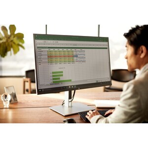 HP Business E324q 32" 等级 QHD LCD 显示器 - 16:9 - 银 - 80 cm (31.5") Viewable - 垂直对齐(VA) - LED 背光 - 2560 x 1440 - 350 cd/m² - 7