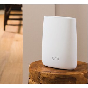 Netgear Orbi RBS350 Wi-Fi 6 IEEE 802.11ax Ethernet Wireless Router - 2.40 GHz ISM Band - 5 GHz UNII Band - 150 MB/s Wirele