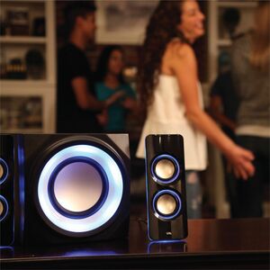 Cyber Acoustics CA-SP34BT 2.1 Bluetooth Speaker System - Black