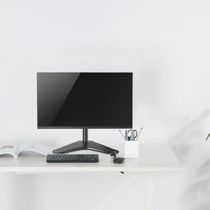 V7 DS1FSS Monitor Stand - 33 cm (13") to 81.3 cm (32") Screen Support - 8 kg Load Capacity - 46.5 cm Height x 28 cm Width 