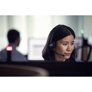 EPOS | SENNHEISER IMPACT SC 30 Kabel Auf den Ohren Mono Headset - Schwarz - Monaural - 60 Hz bis 16 kHz Frequenzgang - 210