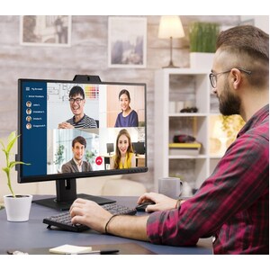 ViewSonic Graphic VG2440V 24 Zoll Class Webcam Full HD LED-Monitor - 16:9 Format - Schwarz - 60,5 cm (23,8 Zoll) Viewable 