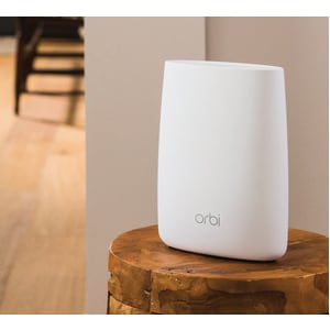 Netgear Orbi RBS350 Wi-Fi 6 IEEE 802.11ax Ethernet Wireless Router - 2.40 GHz ISM Band - 5 GHz UNII Band - 2 x Antenna(2 x