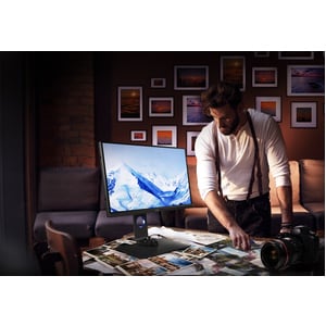 BenQ Photographer SW321C 32" Class 4K LCD Monitor - 16:9 - Grey - 81.3 cm (32") Viewable - In-plane Switching (IPS) Techno