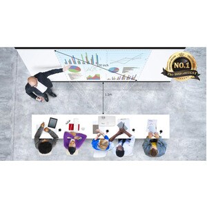 Optoma W309ST Objektiv mit kurzer Brennweite (Short Throw) DLP-Projektor - 16:10 - 1280 x 800 Piel - 20,000:1 Kontrastverh