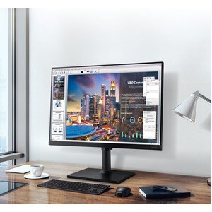 Samsung F27T452FQR 68,6 cm (27 Zoll) Full HD LCD-Monitor - 16:9 Format - Schwarz - 685,80 mm Class - IPS-Technologie (In-P