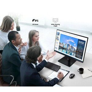 Samsung Professional F27T450FQU 27" Class Full HD LCD Monitor - 16:9 - Black - 68.6 cm (27") Viewable - In-plane Switching