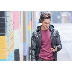 Philips Wireless On-ear Headset - Black - 1000 cm - Bluetooth - 32 Ohm - 20 Hz to 20 kHz