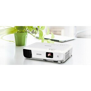 Epson PowerLite E10+ 3LCD Projector - 4:3 - 1024 x 768 - Ceiling, Rear, Front - 6000 Hour Normal Mode - 12000 Hour Economy