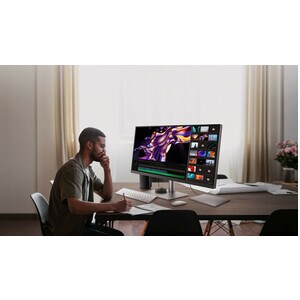 BenQ PD2725U 27" 4K UHD IPS Thunderbolt3 Calibrated LCD Monitor for Designer - 16:9 - Gray - 27" Viewable - In-plane Switc