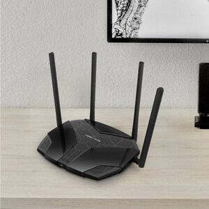 Mercusys MR70X Wi-Fi 6 IEEE 802.11ax Ethernet Wireless Router - Dual Band - 2.40 GHz ISM Band - 5 GHz UNII Band - 4 x Ante