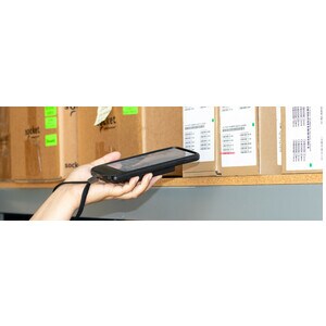 Socket Mobile DuraSled DS840 Modular Barcode Scanner - Plug-in-Karte Konnektivität - USB Cable Included - 495,30 mm Scan D