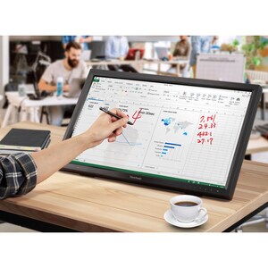 ViewSonic TD2423 24.0" Class LCD Touchscreen Monitor - 16:9 - 7 ms - 61 cm (24") Viewable - Infrared - 10 Point(s) Multi-t