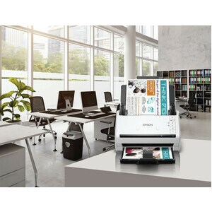 Epson WorkForce DS-570WII Sheetfed Scanner - 600 dpi Optical - 30-bit Color - 30-bit Grayscale - 35 ppm (Mono) - 35 ppm (C