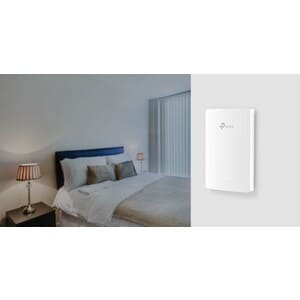 TP-Link Omada EAP235-Wall Dual Band IEEE 802.11ac 1.14 Gbit/s Wireless Access Point - 2.40 GHz, 5 GHz - MIMO Technology - 