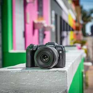 Canon EOS RP 26.2 Megapixel Mirrorless Camera Body Only - Black - CMOS Sensor - Autofocus - 7.6 cm (3") Touchscreen LCD - 