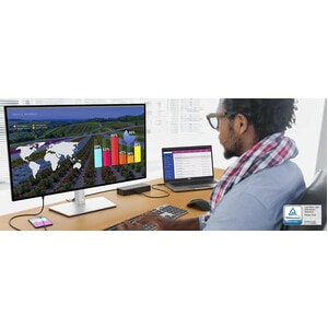 Dell UltraSharp U2722D 27" LCD Monitor - 16:9 - Black, Silver - 27" (685.80 mm) Class - In-plane Switching (IPS) Black Tec