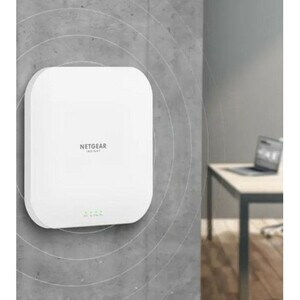 Netgear WAX620 Dual Band Wi-Fi 6 IEEE 802.11 a/b/g/n/ac/ax/i 3.60 Gbit/s Wireless Access Point - Indoor - 2.40 GHz, 5 GHz 