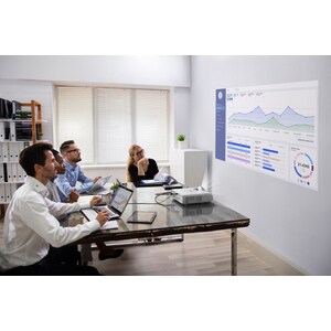 Epson EB-L200SX 3D 3LCD Projector - 4:3 - White - 1024 x 768 - Front, Ceiling - 20000 Hour Normal Mode - 30000 Hour Econom