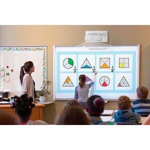 Epson EB-725Wi 3LCD Projector - 16:10 - White - 1280 x 800 - Front, Ceiling - 20000 Hour Normal Mode - 30000 Hour Economy 