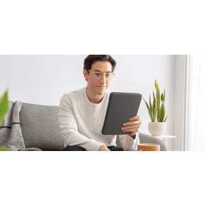 Logitech Combo Touch Keyboard/Cover Case for 27.9 cm (11") Apple iPad Pro Tablet - Oxford Gray - Scrape Resistant, Bump Re