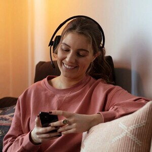 EPOS ADAPT Kabellos Auf den Ohren Mono Headset - Schwarz - Monaural - 2011,7 cm Reichweite - Bluetooth - Geräuschunterdrüc