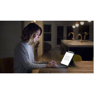 Cover tastiera Logitech Combo Touch per 32,8 cm (12,9") Apple, Logitech iPad Pro (5a generazione) Tablet - Grigio - Resist