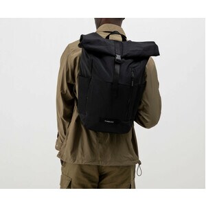 Timbuk2 Tuck Carrying Case (Backpack) for 15" to 16" Notebook - Eco Black - Water Resistant - Shoulder Strap - 17.9" Heigh