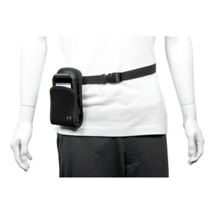 MOBILIS Refuge Carrying Case (Holster) Smartphone - Black - 1680D Polyester Body - Belt Strap