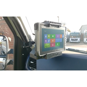 Zirkona Clamp Mount - Black Powder Coat - Anodized Aluminium
