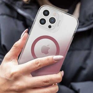 gear4 Milan Snap Case for Apple iPhone 13 Pro Max Smartphone - Rose - Transparent - Drop Resistant, Scratch Resistant, Yel