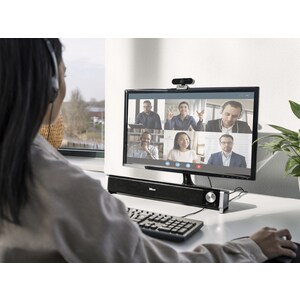 Trust TW-250 Webcam - 30 fps - Black - USB 2.0 - 2560 x 1440 Video - Auto-focus - Microphone - Notebook, Computer, Monitor