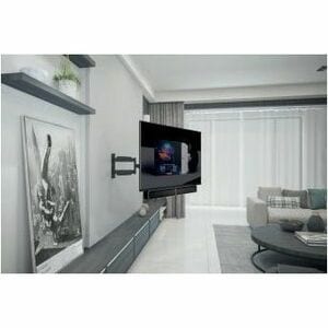 HAGOR Befestigungsadapter - Schwarz - Bildschirmgröße: 139,7 cm bis 190,5 cm (75 Zoll) - max. 10 kg Traglast - 200 x 200, 