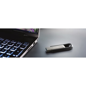 SanDisk Extreme Go USB 3.2 Flash Drive - 64GB - 64 GB - USB 3.2 (Gen 1), USB 3.1, USB 3.0, USB 2.0 - 400 MB/s Read Speed -