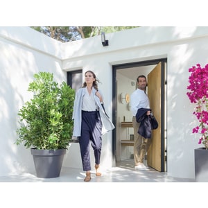 Telecamera di rete Netatmo 4 Megapixel Outdoor Full HD - Colore - 1 - Proiettore - Nero intenso - 15 m Infrarossi Visione 