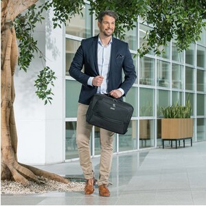 Dicota Eco Multi SELECT Tasche für 26,7 cm (10,5 Zoll) bis 43,9 cm (17,3 Zoll) Notebook - Schwarz - 300D Polyethylene Tere
