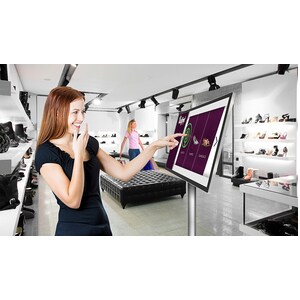 AllSee AO22H 22" LCD Digital Signage Display - 24 Hours/7 Days Operation - In-plane Switching (IPS) Technology - Touchscre