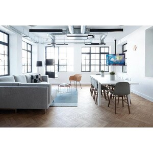 Vogel's Connect-it CT241544B Ceiling Mount for Display Screen, TV - Black - 1 Display(s) Supported - 81.3 cm to 165.1 cm (