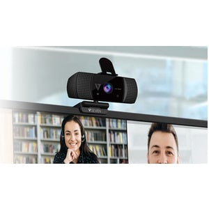 V7 WCF1080P - Webcam - 2 Megapixel - 30 fps - USB Typ-A - 1920 x 1080 Pixel Videoauflösung - Fixfokus - 110° Angle - Mikro