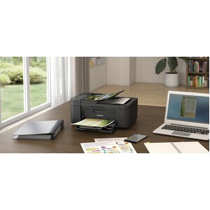 Canon PIXMA TR4720 Inkjet Multifunction Printer-Color-Black-Copier/Fax/Scanner-4800x1200 dpi Print-Automatic Duplex Print-