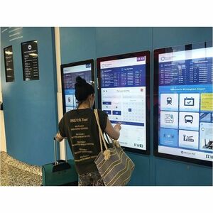 AllSee AO50H 50" LCD Digital Signage Display - 24 Hours/7 Days Operation - In-plane Switching (IPS) Technology - Touchscre