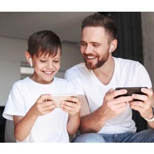 TCL MOVEAUDIO S150 Verdadeiro sem fio Auscultadores Auscultadores - Branco - No ouvido - Bluetooth - Tecnologia MEMS, Dinâ
