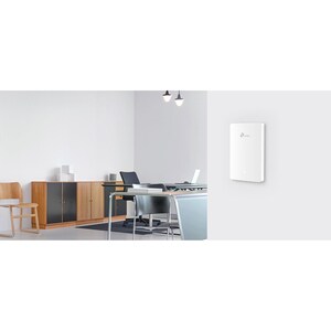 Omada EAP615-Wall Dual Band 802.11ax 1.76 Gbit/s Wireless Access Point - Indoor - 2.40 GHz, 5 GHz - 4 x Internal Antenna(s