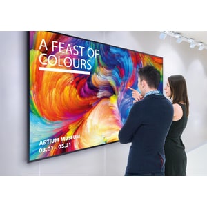Samsung QM75R-A 75" LCD Digital Signage Display - 3840 x 2160 - 500 cd/m² - 2160p - USB - Serial - Wireless LAN - Bluetoot