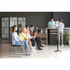 CTA Digital CTA Security Enclosure Gooseneck Floor Stand for iPad 7-9 Gen 10.2" & More - Up to 10.50" Screen Support - 55"