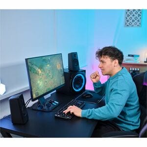 Système de Haut-Parleurs Trust Gaming Tytan 629 2.1 - 60 W RMS - Noir mat - Fréquence 20 Hz à 20 kHz