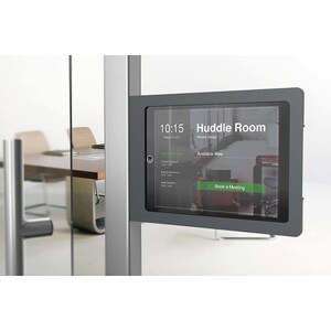 Heckler Design Mullion Mount for iPad (7th Generation) - Black Gray - TAA Compliant - 1 Display(s) Supported - 25.9 cm (10